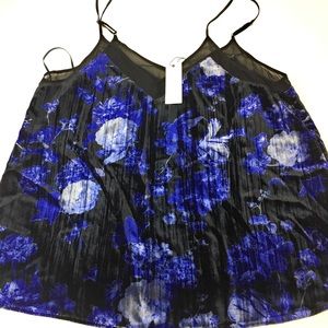 Lucky Brand Floral Velvet Cami
